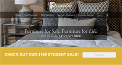 Desktop Screenshot of pittsburghfurnitureoutlet.com